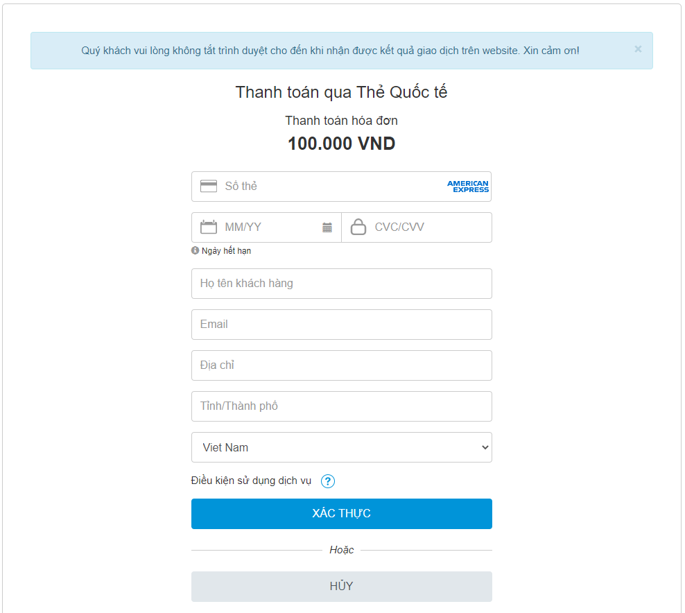 VNPAY CARD