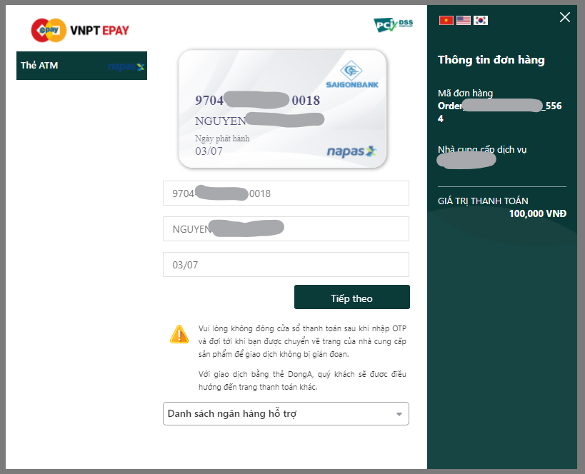 VNPT EPAY ATM