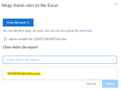 Thêm thành viên